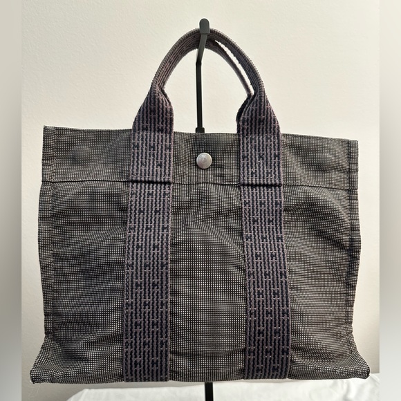 Hermes Handbags - Hermes Toile Herline PM